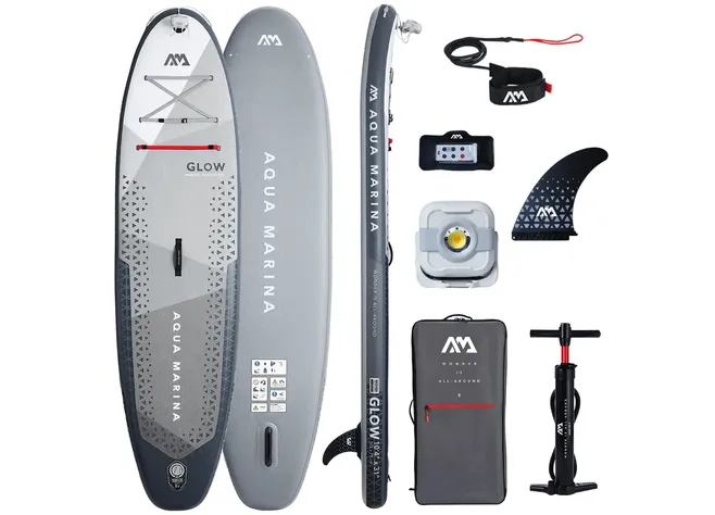 Надувна SUP дошка 10.4 Aqua Marina GLOW BT-24GL з підсвічуванням Фото 3